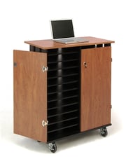 cover Laptop Charging Cart, 24 Laptop Capacity